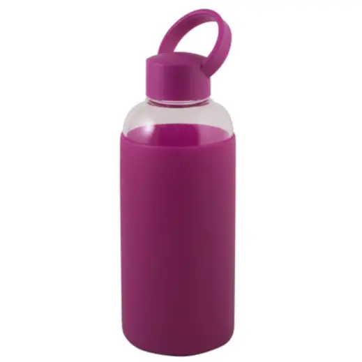 600ml Aqua Loop Dark Pink Main